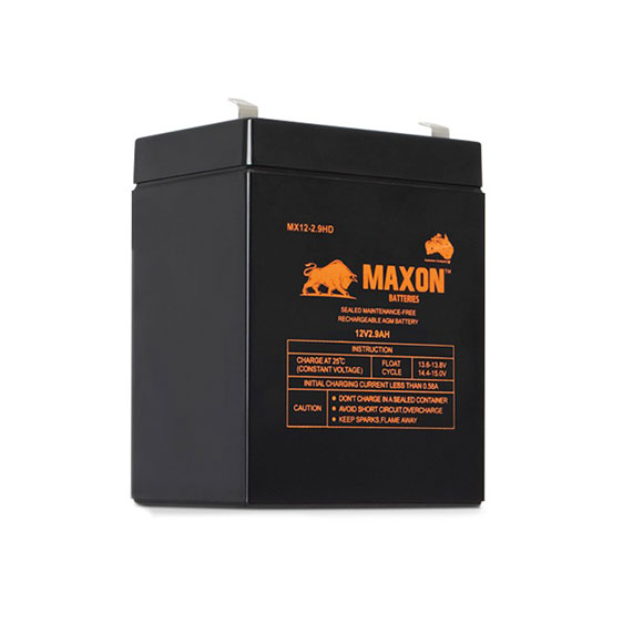 Maxon AGM deep cycle MX12-2.9HD