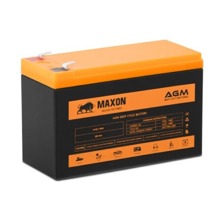 Maxon AGM deep cycle MX12-9.0HD