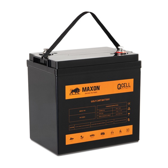Maxon QCELL golf-cart battery MEVG-105