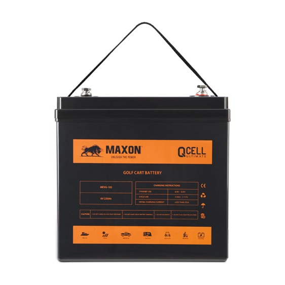 Maxon QCELL golf-cart battery MEVG-105