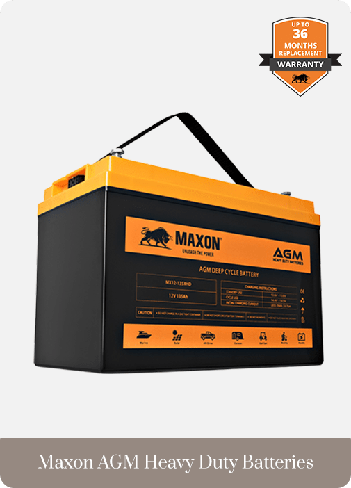 Batteries Maxon AGM Heavy Duty
